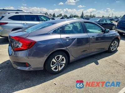 Trzecie zdjęcie samochodu z tyłu: 2016 HONDA CIVIC LX VIN:2HGFC2F50GH567431 - miniatura