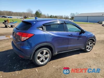 Trzecie zdjęcie samochodu z tyłu: 2016 HONDA HR-V EX VIN:3CZRU6H56GM768940 - miniatura