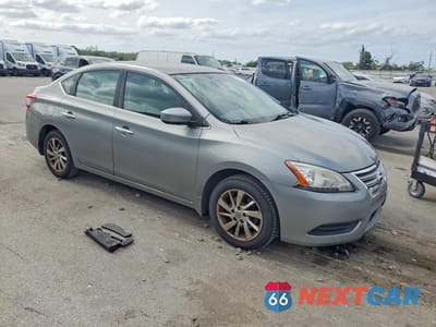 Czwarte zdjęcie samochodu z boku: 2013 NISSAN SENTRA S VIN:3N1AB7AP7DL751255 - miniatura