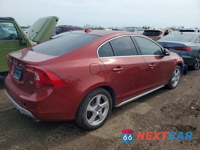Trzecie zdjęcie samochodu z tyłu: 2012 VOLVO S60 T5 VIN:YV1622FS3C2137381 - miniatura