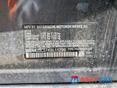 Zdjęcie 12 z 12 samochodu: 2019 BMW 430XI GC XDRIVE SPORT VIN:WBA4J3C51KBL11299 - miniatura