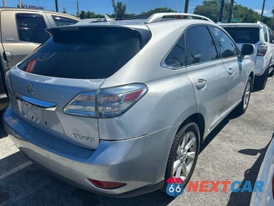 Czwarte zdjęcie samochodu z boku: 2010 LEXUS RX 350 VIN:2T2ZK1BA7AC017393 - miniatura