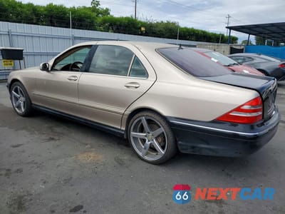Drugie zdjęcie samochodu z przodu: 2001 MERCEDES-BENZ S 500 VIN:WDBNG75J41A152014 - miniatura