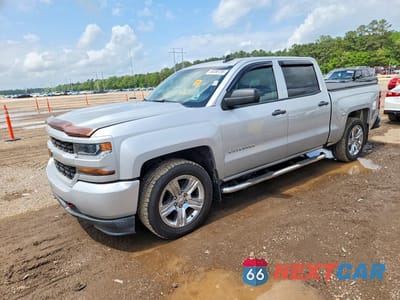 2018 CHEVROLET SILVERADO C1500 CUSTOM 3GCPCPEC1JG205728 - główne zdjęcie licytacji z USA - miniatura