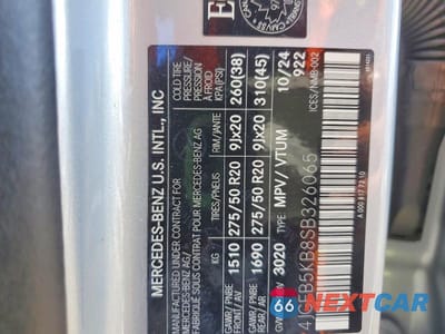 Zdjęcie 12 z 12 samochodu: 2025 MERCEDES-BENZ GLE 450 4MATIC VIN:4JGFB5KB8SB326065 - miniatura