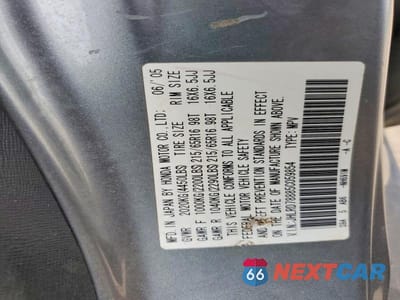 Zdjęcie 13 z 13 samochodu: 2005 HONDA CR-V EX VIN:JHLRD78885C059854 - miniatura