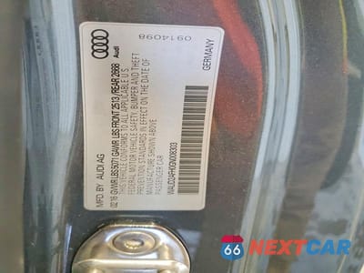 Zdjęcie 12 z 12 samochodu: 2016 AUDI A5 PREMIUM PLUS S-LINE VIN:WAUD2AFH0GN008303 - miniatura