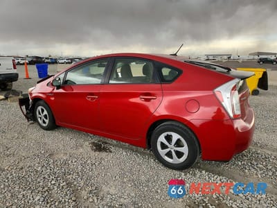 Drugie zdjęcie samochodu z przodu: 2013 TOYOTA PRIUS THREE VIN:JTDKN3DU0D1697811 - miniatura