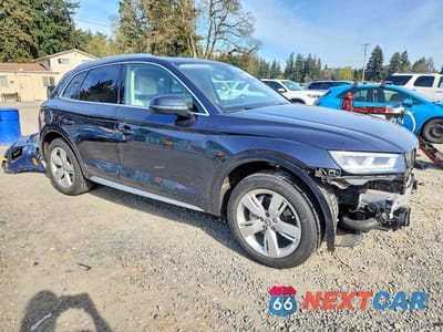 Czwarte zdjęcie samochodu z boku: 2018 AUDI Q5 PREMIUM PLUS VIN:WA1BNAFY4J2125175 - miniatura