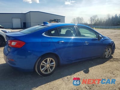 Trzecie zdjęcie samochodu z tyłu: 2016 CHEVROLET CRUZE LT VIN:1G1BE5SM0G7327323 - miniatura