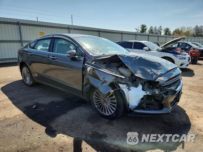 Czwarte zdjęcie samochodu z boku: 2015 FORD FUSION TITANIUM VIN:3FA6P0K90FR269499 - miniatura