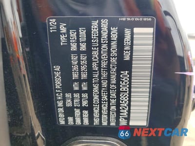 Zdjęcie 14 z 14 samochodu: 2025 PORSCHE MACAN BASE VIN:WP1AA2A58SLB05604 - miniatura
