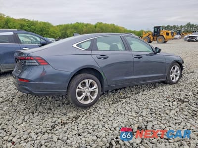 Trzecie zdjęcie samochodu z tyłu: 2025 HONDA ACCORD LX VIN:1HGCY1F22SA025551 - miniatura