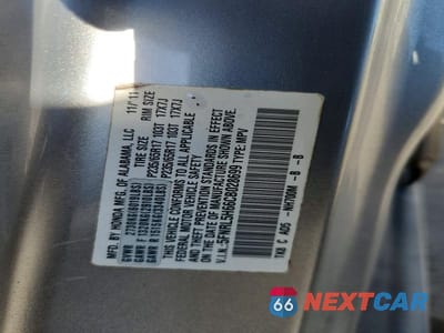 Zdjęcie 14 z 14 samochodu: 2012 HONDA ODYSSEY EXL VIN:5FNRL5H66CB028699 - miniatura
