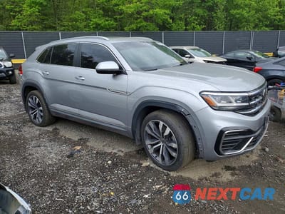 Czwarte zdjęcie samochodu z boku: 2020 VOLKSWAGEN ATLAS CROSS SPORT SEL R-LINE VIN:1V2RE2CA3LC230268 - miniatura