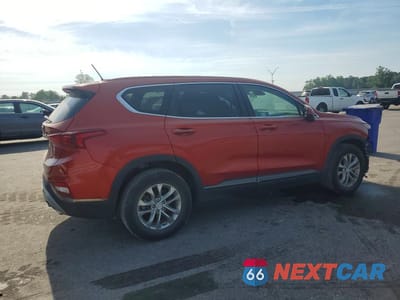 Trzecie zdjęcie samochodu z tyłu: 2019 HYUNDAI SANTA FE VIN:5NMS23AD4KH065247 - miniatura