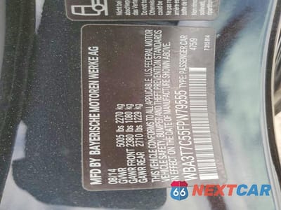 Zdjęcie 13 z 13 samochodu: 2015 BMW 435 XI VIN:WBA3T7C55FPW79555 - miniatura