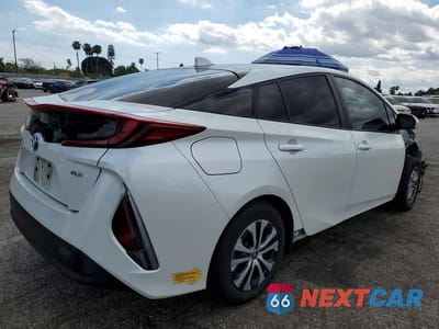 Trzecie zdjęcie samochodu z tyłu: 2022 TOYOTA PRIUS PRIME XLE VIN:JTDKAMFP5N3223822 - miniatura
