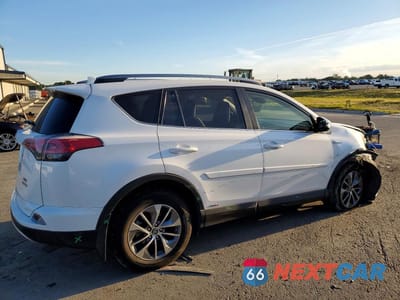 Trzecie zdjęcie samochodu z tyłu: 2018 TOYOTA RAV4 HYBRID XLE VIN:JTMRJREV4JD175228 - miniatura