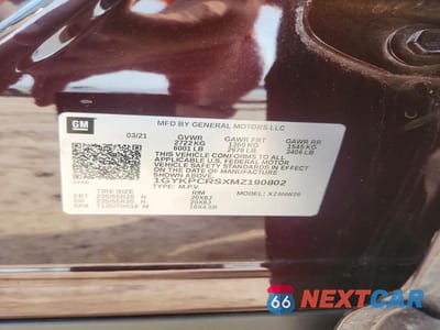 Zdjęcie 13 z 13 samochodu: 2021 CADILLAC XT6 PREMIUM LUXURY VIN:1GYKPCRSXMZ190802 - miniatura