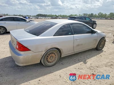 Trzecie zdjęcie samochodu z tyłu: 2005 HONDA CIVIC LX VIN:1HGEM22675L019921 - miniatura