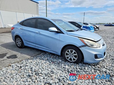 Czwarte zdjęcie samochodu z boku: 2012 HYUNDAI ACCENT GLS VIN:KMHCT4AE8CU204348 - miniatura