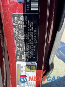 Zdjęcie 13 z 13 samochodu: 2016 KIA SEDONA LX VIN:KNDMB5C18G6171969 - miniatura
