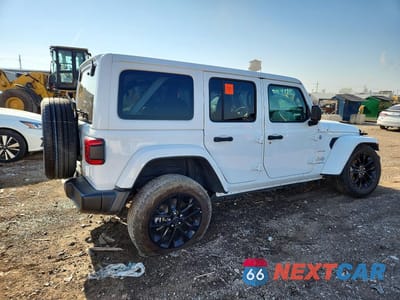 Trzecie zdjęcie samochodu z tyłu: 2024 JEEP WRANGLER SAHARA 4XE VIN:1C4RJXP65RW233180 - miniatura