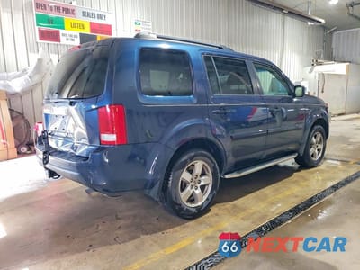 Trzecie zdjęcie samochodu z tyłu: 2011 HONDA PILOT EXL VIN:5FNYF4H59BB016856 - miniatura
