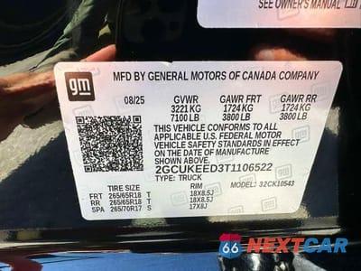 Zdjęcie 10 z 10 samochodu: 2026 CHEVROLET SILVERADO K1500 RST VIN:2GCUKEED3T1106522 - miniatura