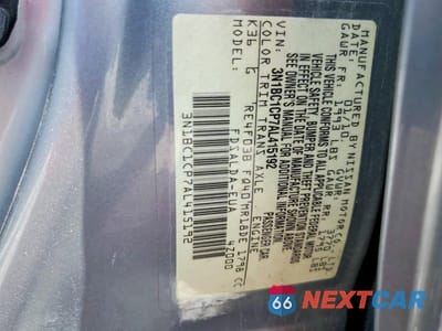 Zdjęcie 13 z 13 samochodu: 2010 NISSAN VERSA 1.8 S VIN:3N1BC1CP7AL415192 - miniatura