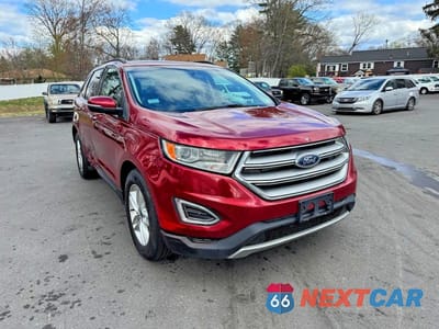 Czwarte zdjęcie samochodu z boku: 2015 FORD EDGE SEL VIN:2FMTK4J8XFBB13749 - miniatura