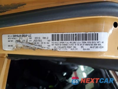 Zdjęcie 13 z 13 samochodu: 2013 JEEP WRANGLER SPORT VIN:1C4AJWAG7DL703647 - miniatura