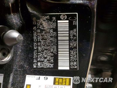 Zdjęcie 13 z 13 samochodu: 2016 TOYOTA PRIUS FOUR VIN:JTDKARFU1G3011358 - miniatura