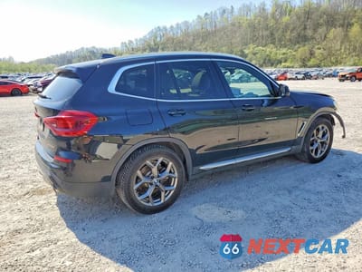 Trzecie zdjęcie samochodu z tyłu: 2020 BMW X3 XDRIVE30I VIN:5UXTY5C0XL9C20908 - miniatura