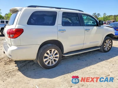 Trzecie zdjęcie samochodu z tyłu: 2015 TOYOTA SEQUOIA PLATINUM VIN:5TDDW5G14FS117453 - miniatura