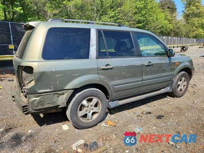 Trzecie zdjęcie samochodu z tyłu: 2007 HONDA PILOT EXL VIN:5FNYF18507B007789 - miniatura