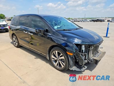 Czwarte zdjęcie samochodu z boku: 2022 HONDA ODYSSEY TOURING VIN:5FNRL6H86NB051510 - miniatura