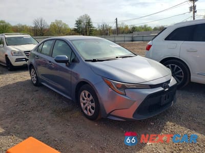 Czwarte zdjęcie samochodu z boku: 2021 TOYOTA COROLLA LE VIN:5YFEPMAE2MP189328 - miniatura