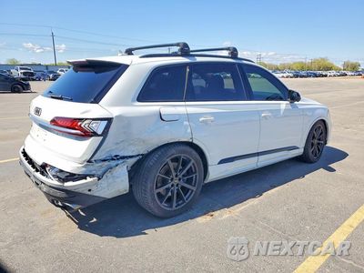 Trzecie zdjęcie samochodu z tyłu: 2021 AUDI SQ7 PRESTIGE VIN:WA1VWBF7XMD039031 - miniatura