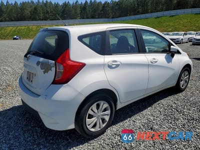 Trzecie zdjęcie samochodu z tyłu: 2019 NISSAN VERSA NOTE S VIN:3N1CE2CP9KL360816 - miniatura