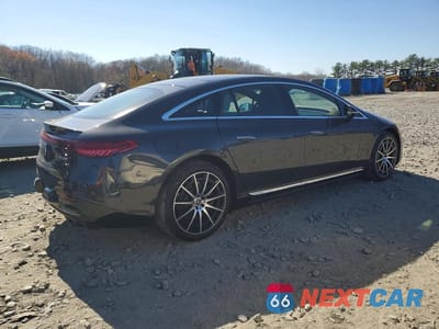 Trzecie zdjęcie samochodu z tyłu: 2023 MERCEDES-BENZ EQS SEDAN 450 4MATIC VIN:W1KCG2EB5PA031009 - miniatura