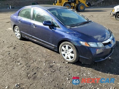 Czwarte zdjęcie samochodu z boku: 2009 HONDA CIVIC EXL VIN:2HGFA16939H504684 - miniatura