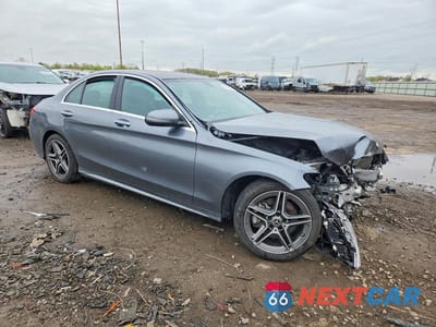 Czwarte zdjęcie samochodu z boku: 2021 MERCEDES-BENZ C 300 4MATIC VIN:W1KWF8EB6MR650041 - miniatura