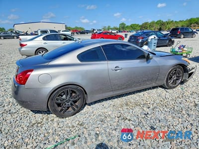 Trzecie zdjęcie samochodu z tyłu: 2009 INFINITI G37 COUPE BASE VIN:JNKCV64E99M607087 - miniatura