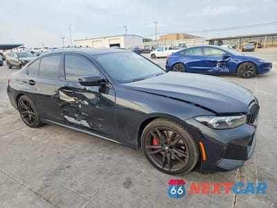 Czwarte zdjęcie samochodu z boku: 2023 BMW 330I VIN:3MW69FF05P8D60582 - miniatura