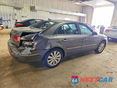 Trzecie zdjęcie samochodu z tyłu: 2009 HYUNDAI SONATA LIMITED VIN:5NPEU46C49H512962 - miniatura