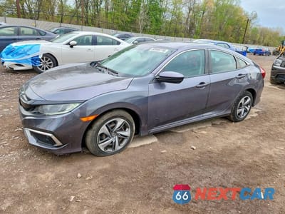 2019 HONDA CIVIC LX 2HGFC2F6XKH566739 - główne zdjęcie licytacji z USA - miniatura