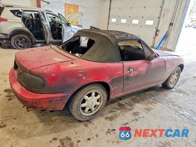Trzecie zdjęcie samochodu z tyłu: 1990 MAZDA MX-5 MIATA VIN:JM1NA3510L0145422 - miniatura