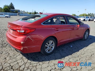 Trzecie zdjęcie samochodu z tyłu: 2017 HYUNDAI SONATA SE VIN:5NPE24AF2HH572857 - miniatura